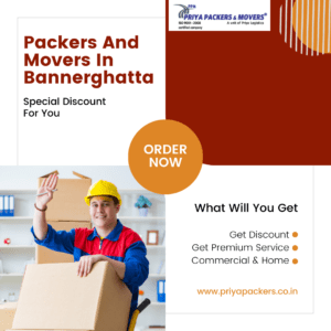 packers and movers in Bannerghatta
